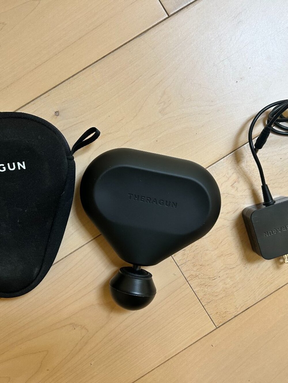 Theragun plus case and charger